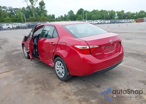2018 Toyota Corolla Le from USA, damaged, VIN 2T1BURHE6JC974705